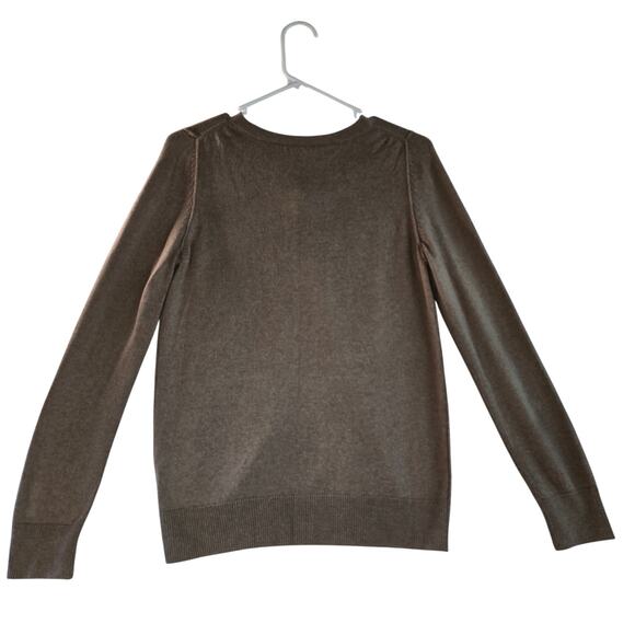 Gap Tan Cashmere Sweater Cardigan Women's Size M - Picture 2 of 11